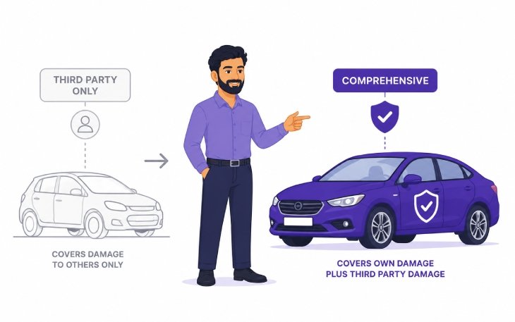 Third Party vs Comprehensive Motor Insurance: Which One Should You Buy?